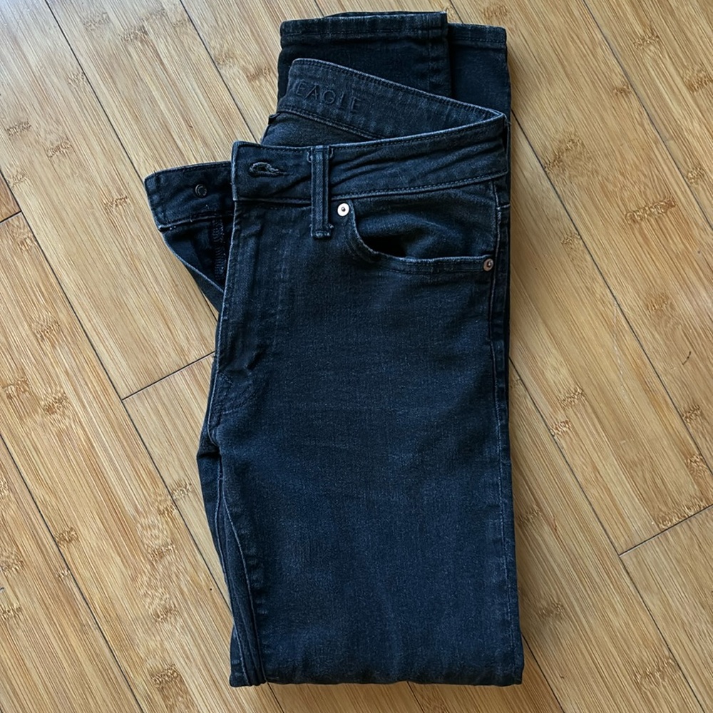 Black Denim Jeans